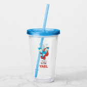 Elmo Alphabet | Y Yacht Acryl Drinkbeker (Achterkant)