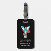 Elmo Alphabet | Y Yacht Bagagelabel (Achterkant verticaal)