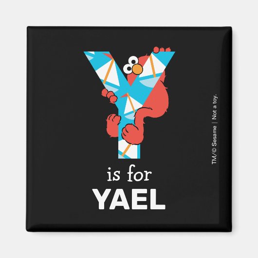 Elmo Alphabet | Y Yacht Magneet (Voorkant)