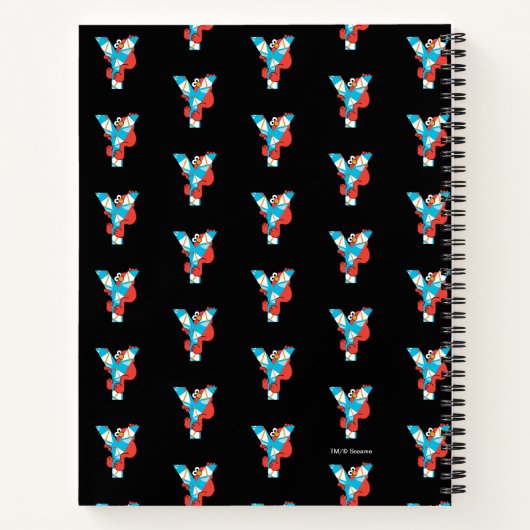 Elmo Alphabet | Y Yacht Notitieboek (Achterkant)