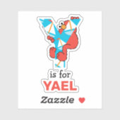 Elmo Alphabet | Y Yacht Sticker (Vel)