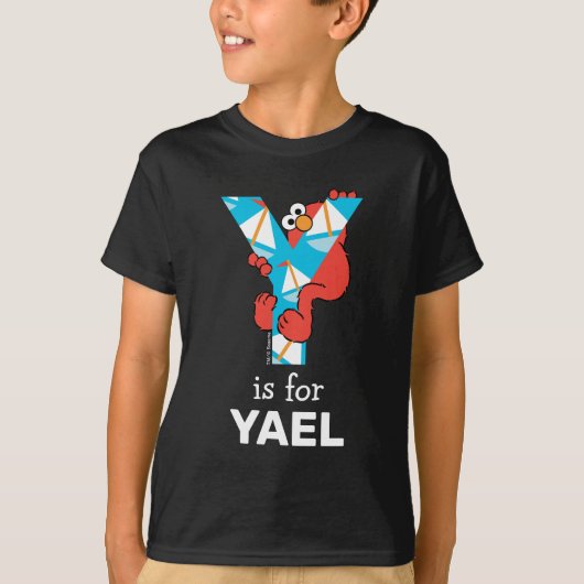 Elmo Alphabet | Y Yacht T-shirt (Voorkant)
