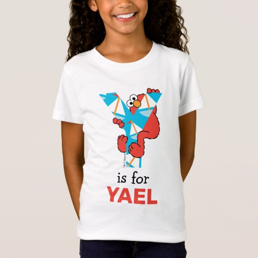 Elmo Alphabet | Y Yacht T-shirt (Voorkant)