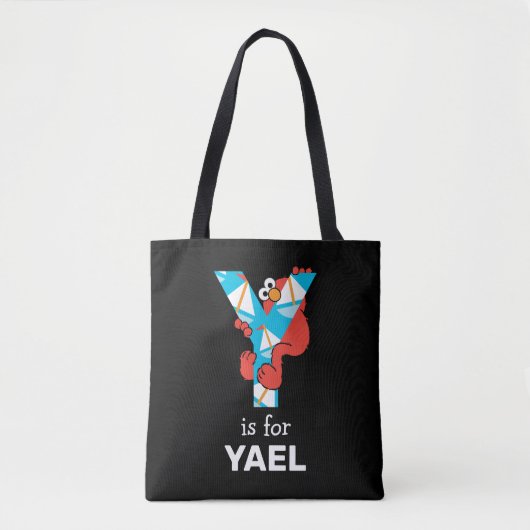 Elmo Alphabet | Y Yacht Tote Bag (Voorkant)