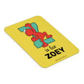 Elmo Alphabet | Z BLAUWGROEN Magneet (Rechterzijde)