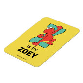 Elmo Alphabet | Z BLAUWGROEN Magneet (Linkerzijde)