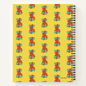 Elmo Alphabet | Z BLAUWGROEN Notitieboek (Achterkant)