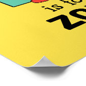 Elmo Alphabet | Z BLAUWGROEN Poster (Hoek)