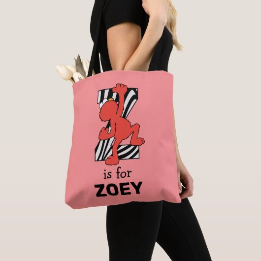 Elmo Alphabet | Z ZEBRA Tote Bag (Dichtbij)