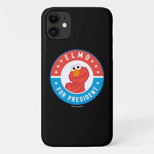 Elmo als President Speldje Case-Mate iPhone Case (Achterkant)