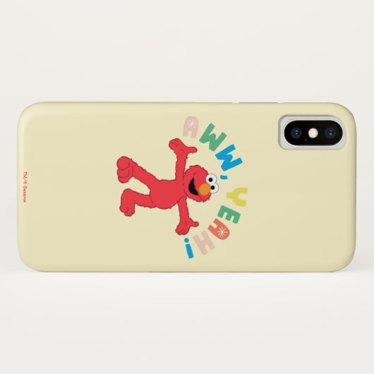 Elmo | Aww, ja! Case-Mate iPhone Case (Achterkant (horizontaal))