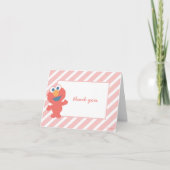 Elmo Baby Shower Bedankt (Voorkant)