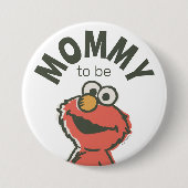  Elmo Baby shower mama om te zijn Ronde Button 7,6 Cm (Voorkant)