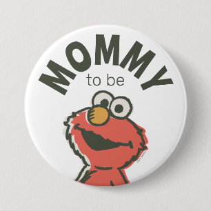 Elmo Baby shower mama om te zijn Ronde Button 7,6 Cm