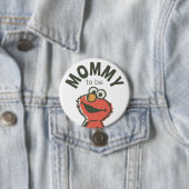 Elmo Baby shower mama om te zijn Ronde Button 7,6 Cm (In situ)