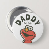  Elmo Baby shower papa om te zijn Ronde Button 7,6 Cm (Voorkant /achterkant)