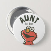  Elmo Baby shower tante te zijn Ronde Button 7,6 Cm (Voorkant /achterkant)