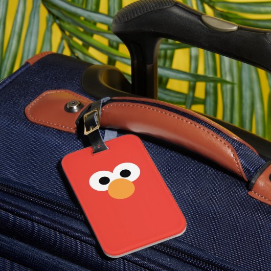 Elmo Big Face Bagagelabel (Voorkant Insitu 1)