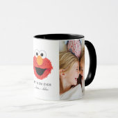Elmo Big Face | Beste mam - Foto Mok (Voorkant rechts)