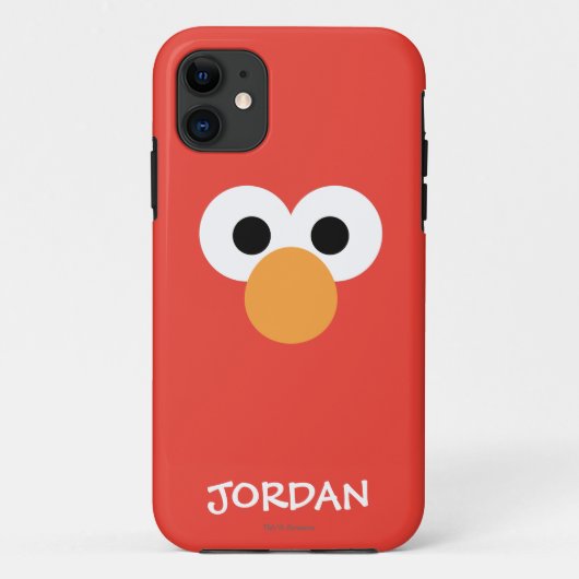 Elmo Big Face | Jouw namen toevoegen Case-Mate iPhone Case (Achterkant)