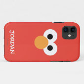 Elmo Big Face | Jouw namen toevoegen Case-Mate iPhone Case (Achterkant (horizontaal))