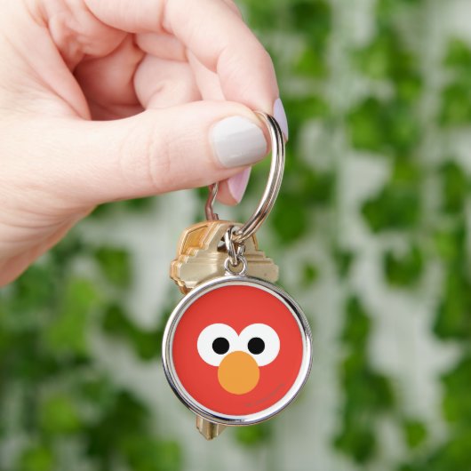Elmo Big Face Sleutelhanger (Hand)