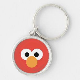 Elmo Big Face Sleutelhanger