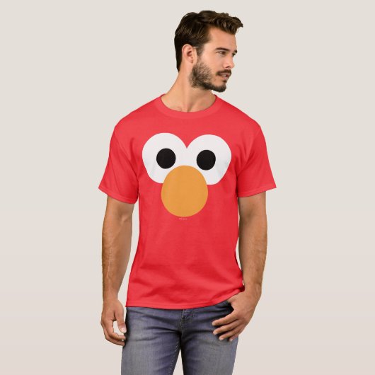 Elmo Big Face T-shirt (Voorkant volledig)