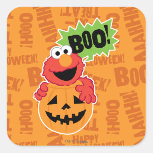 Elmo - Boe Vierkante Sticker