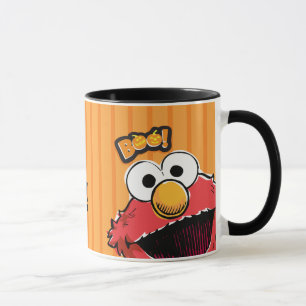 Elmo - Boe! Voeg je naam toe Mok