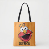 Elmo - Boo! | Jouw namen toevoegen Tote Bag (Voorkant)