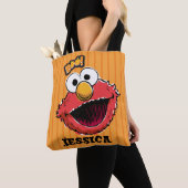 Elmo - Boo! | Jouw namen toevoegen Tote Bag (Dichtbij)