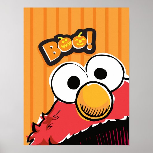 Elmo - Boo! Poster (Voorkant)