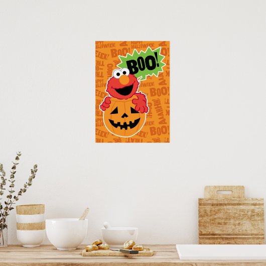 Elmo - Boo Poster (Keuken)
