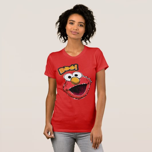 Elmo - Boo! T-shirt (Voorkant volledig)