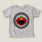 Elmo Checkered van Sesamstraat (Design voorkant)