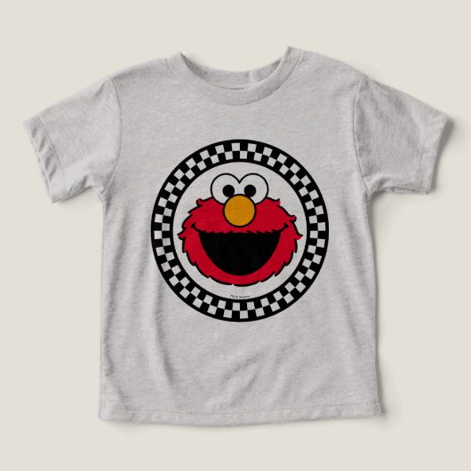 Elmo Checkered van Sesamstraat (Design voorkant)