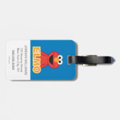 Elmo Classic Style Bagagelabel (Achterkant horizontaal)