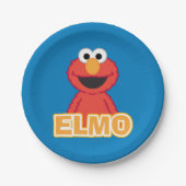 Elmo Classic Style Papieren Bordje (Voorkant)