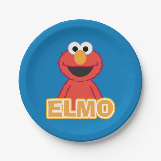 Elmo Classic Style Papieren Bordje (Voorkant)