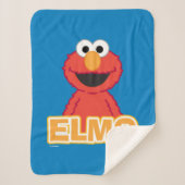 Elmo Classic Style Sherpa Deken (Voorkant)
