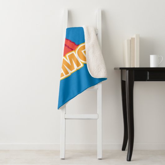 Elmo Classic Style Sherpa Deken (In situ)