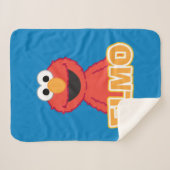 Elmo Classic Style Sherpa Deken (Voorkant (horizontaal))