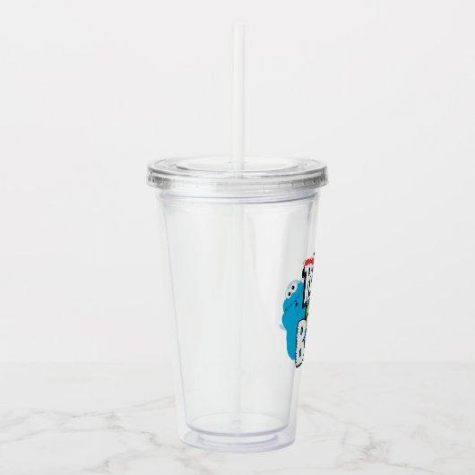 Elmo, Cookie & Grover| Peek-a-Boo Acryl Drinkbeker (Rechts)