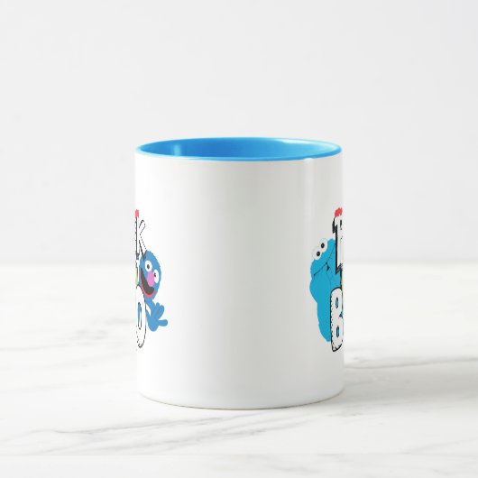 Elmo, Cookie & Grover| Peek-a-Boo Mok (Midden)