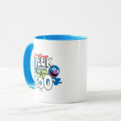 Elmo, Cookie & Grover| Peek-a-Boo Mok (Voorkant links)