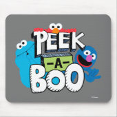 Elmo, Cookie & Grover | Peek-a-Boo Muismat (Voorkant)