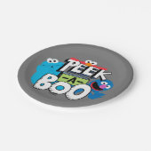 Elmo, Cookie & Grover | Peek-a-Boo Papieren Bordje (Gekanteld)