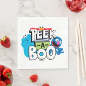 Elmo, Cookie & Grover| Peek-a-Boo Servet (Insitu)