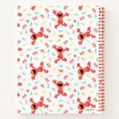 Elmo Crayon Pattern Notitieboek (Achterkant)